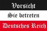 Fahne/Flagge Vorsicht